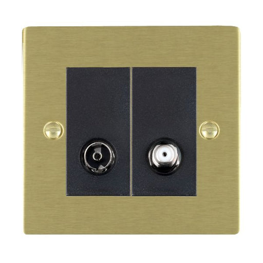 Hamilton 82TVSATB - Sher SB 2g N-Isol TV+Sat 2in/2out BL