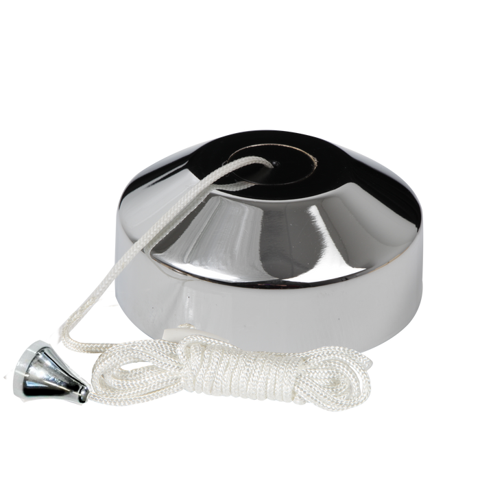 Knightsbridge 8301PC - 1 Way Pull Cord Dimmer Switch - Polished Chrome