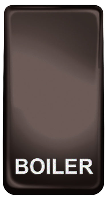 BG Nexus GRBLBN Grid Rocker Labelled  *BOILER* Black Nickel - BG - Sparks Warehouse