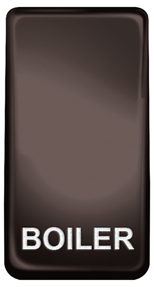 BG Nexus GRBLBN Grid Rocker Labelled  *BOILER* Black Nickel - BG - Sparks Warehouse