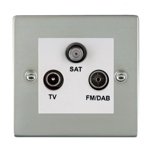 Hamilton 83DTRIDW - Sher BS Non-Isolat DAB TV+FM+SAT WH