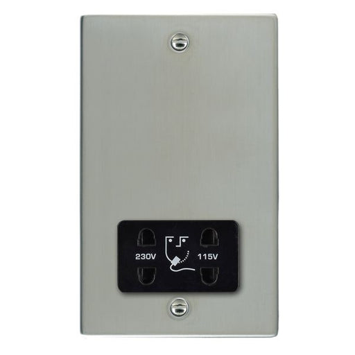 Hamilton 83SHSB - Sher BS Shaver Dual Volt Socket BL