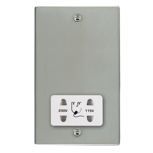 Hamilton 83SHSW - Sher BS Shaver Dual Volt Socket WH