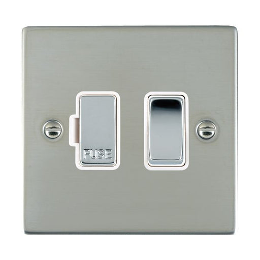 Hamilton 83SPBC-W - Sher BS 1g 13A DP Fused Spur BC/WH