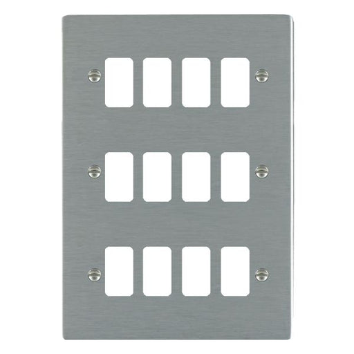 Hamilton 8412GP - Sher SS 12g Apert G/Fix Plt+Grid