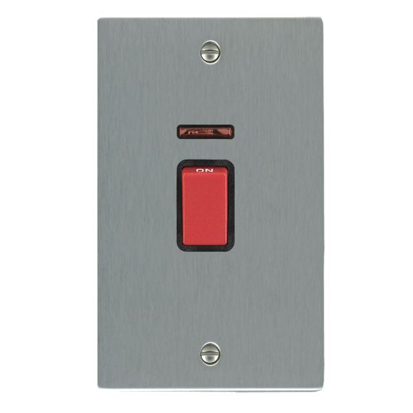 Hamilton 8445VB - Sher SS 45A DP+NEON VERTICAL Red Rkr/BL