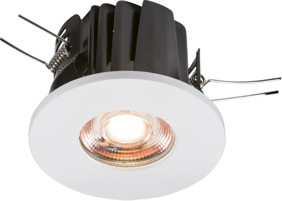 Knightsbridge VFRIC8AWW 230V IP65 8W Fire-Rated Valknight LED Downlight 3000K ML Knightsbridge - Sparks Warehouse