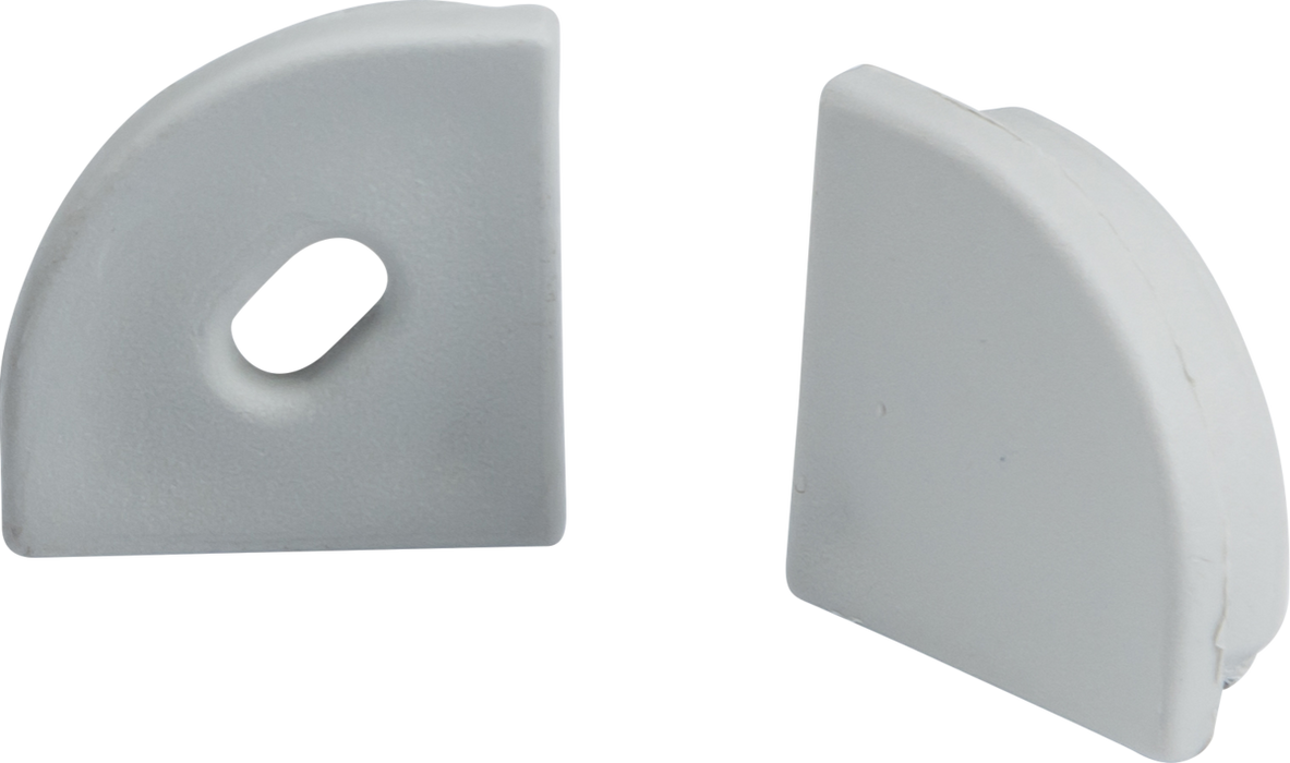 Knightsbridge 1MCORCAP Aluminium Corner Profile End Caps  Sparks Warehouse - Sparks Warehouse