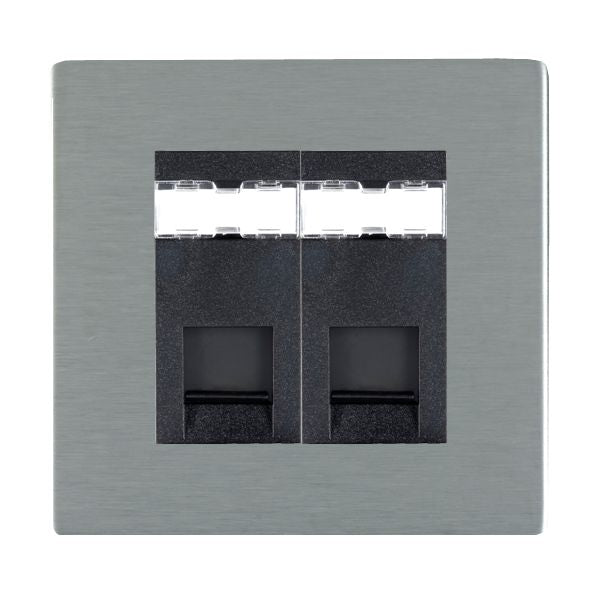 Hamilton 84C2J45B - Sher CFX SS 2g RJ45 CAT5E Unshielded BL