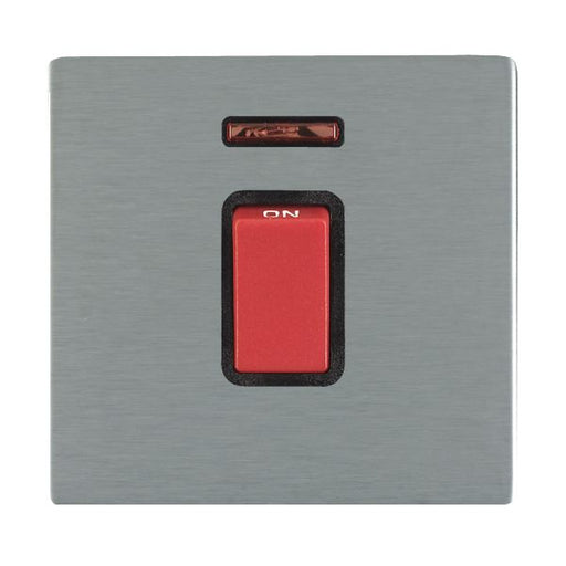 Hamilton 84C45NB - S-CFX SS 1g 45A Double Pole+N Red Rkr/BL