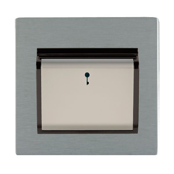 Hamilton 84CC11SS-B - S-CFX SS 1g 10A (6AX) Card Switch SS/BL