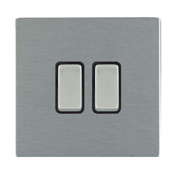 Hamilton 84CR22SS-B - Sher CFX SS 2g 10AX 2 Way Rkr SS/BL