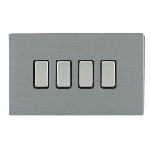 Hamilton 84CR24SS-B - Sher CFX SS Rkr 2 Way 4g 10AX SS/BL