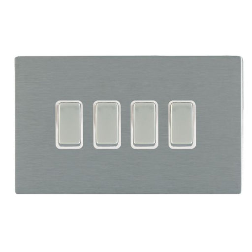 Hamilton 84CR24SS-W - Sher CFX SS Rkr 2 Way 4g 10AX SS/WH