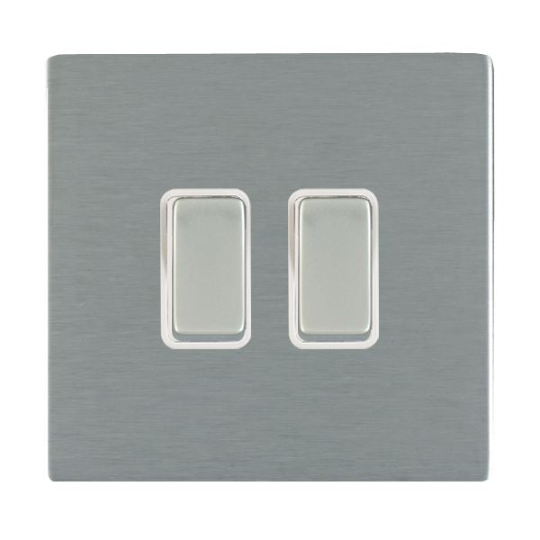 Hamilton 84CR32SS-W - Sher CFX SS 2g 10AX Inter Rkr SS/WH