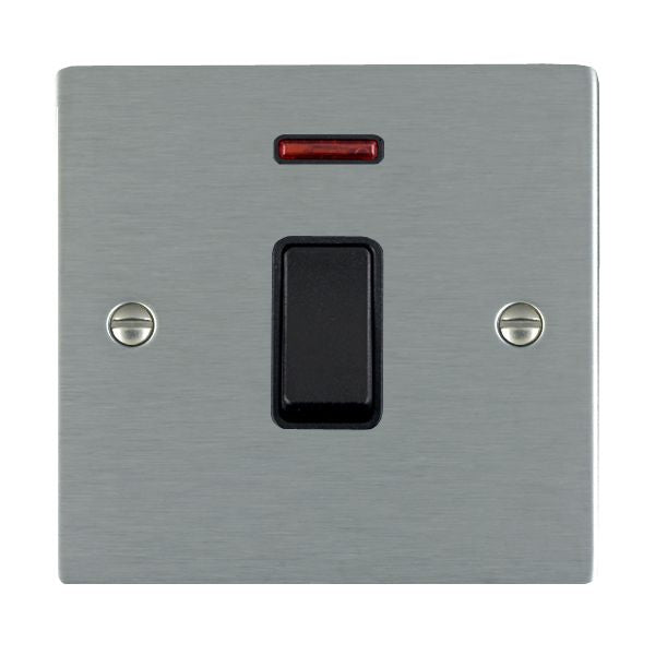 Hamilton 84DPNBL-B - Sher SS 1g 20AX DP Rkr + Neon BL/BL