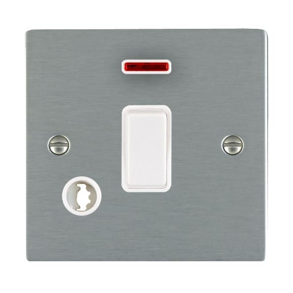 Hamilton 84DPNCWH-W - Sher SS 1g 20AX DP Rkr+Neon+CO WH/WH