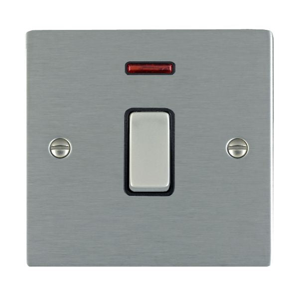 Hamilton 84DPNSS-B - Sher SS 1g 20AX DP Rkr + Neon SS/BL