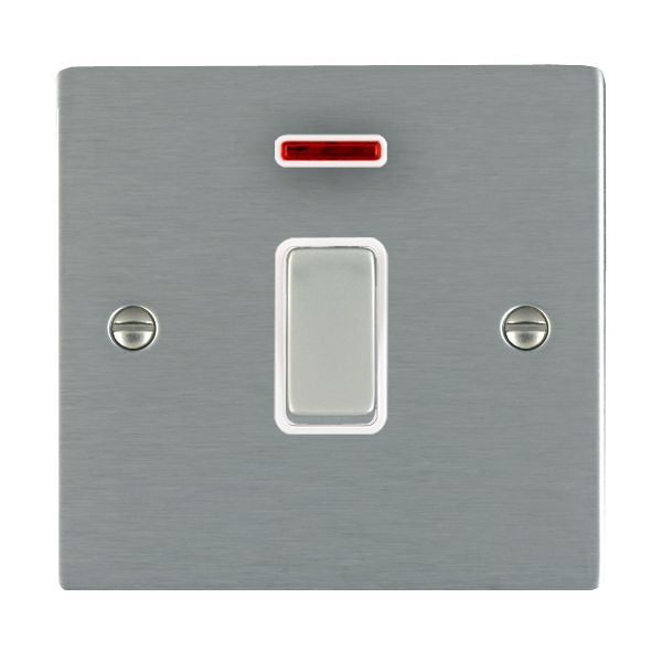 Hamilton 84DPNSS-W - Sher SS 1g 20AX DP Rkr + Neon SS/WH