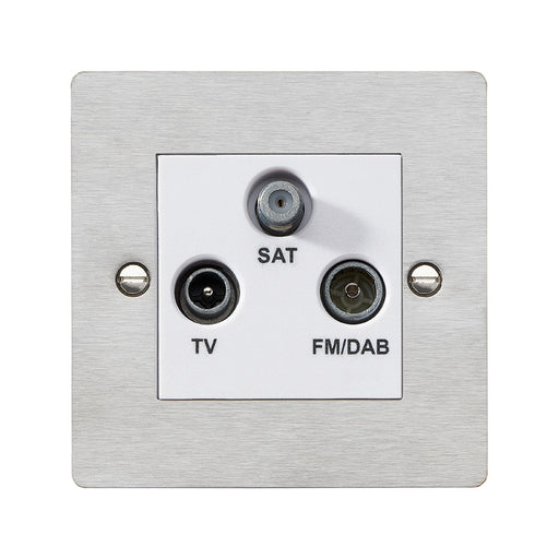 Hamilton 84DTRIDW - Sher SS Non-Isolat DAB TV+FM+SAT WH