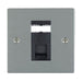 Hamilton 84J12B - Sher SS 1g RJ12 Outlet-Unshield BL