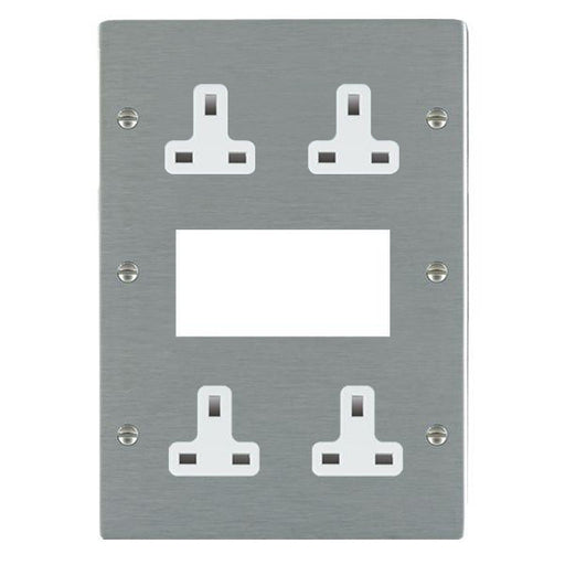 Hamilton 84MED2W - Sher SS EURO4 aperture+4 X13A Un-Skt WH