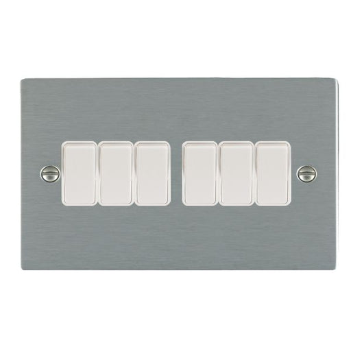 Hamilton 84R26WH-W - Sher SS 6g 10AX 2 Way Rkr WH/WH