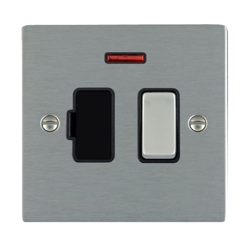 Hamilton 84SPNSS-B - Sher SS 13A DP Fused Spur+N SS/BL