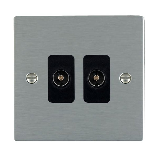 Hamilton 84TV2B - Sher SS 2g Non-Isolated TV 2in/2out BL