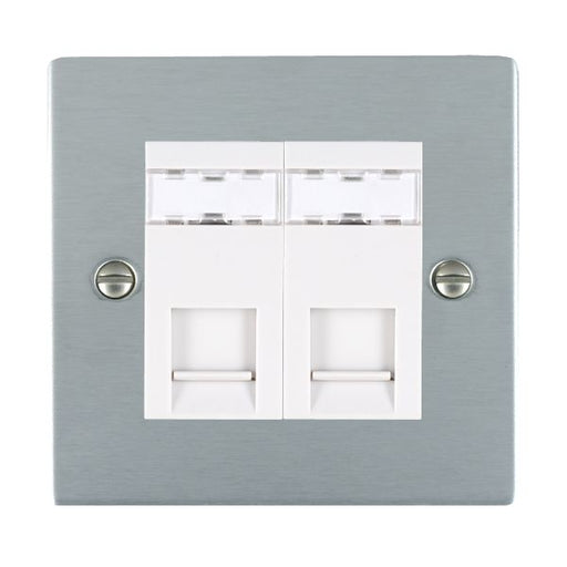 Hamilton 862J45W - Sher SC 2g RJ45 CAT5E Unshielded WH