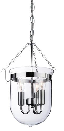 Firstlight 8636CH Regal Lantern - Chrome with Clear Glass - Firstlight - sparks-warehouse