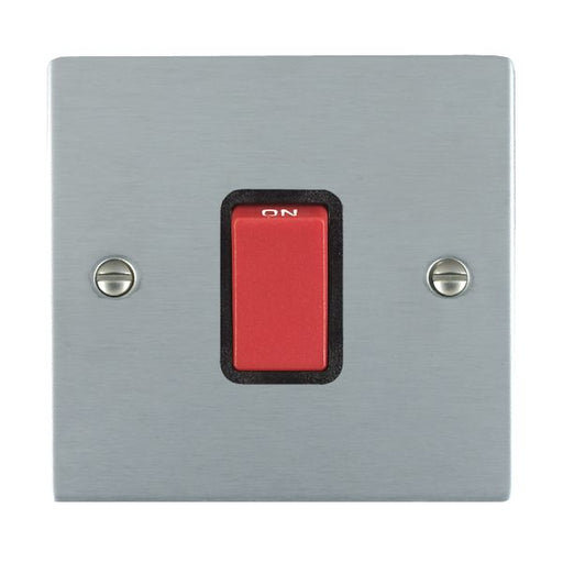 Hamilton 8645B - Sher SC 1g 45A Double Pole Red Rkr/BL