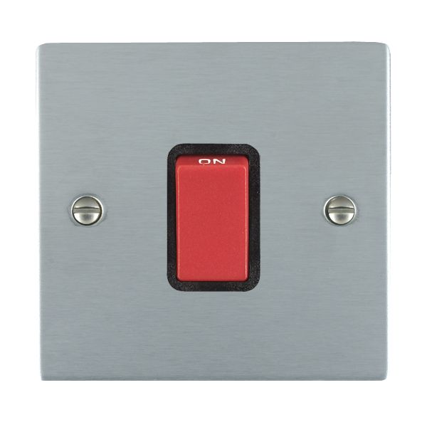 Hamilton 8645B - Sher SC 1g 45A Double Pole Red Rkr/BL