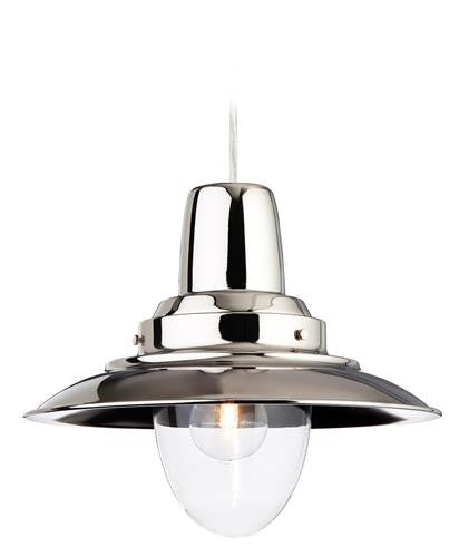 Firstlight 8645CH Fisherman Pendant - Chrome with Clear Glass - Firstlight - sparks-warehouse