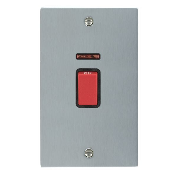 Hamilton 8645VB - Sher SC 45A DP+NEON VERTICAL Red Rkr/BL