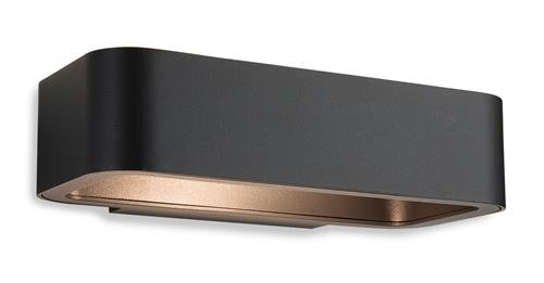 Firstlight 8669GP Sofia LED Wall Light - Graphite - Firstlight - sparks-warehouse