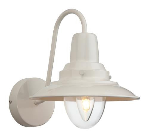 Firstlight 8686CR Fisherman Wall Light - Cream with Clear Glass - Firstlight - sparks-warehouse