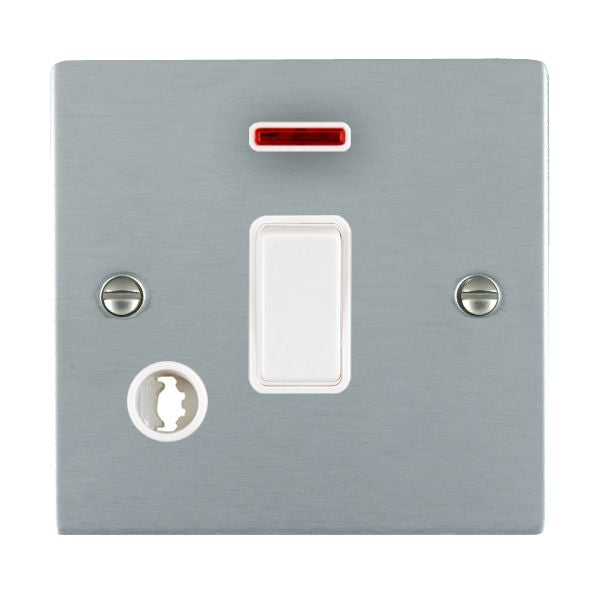 Hamilton 86DPNCWH-W - Sher SC 1g 20AX DP Rkr+Neon+CO WH/WH