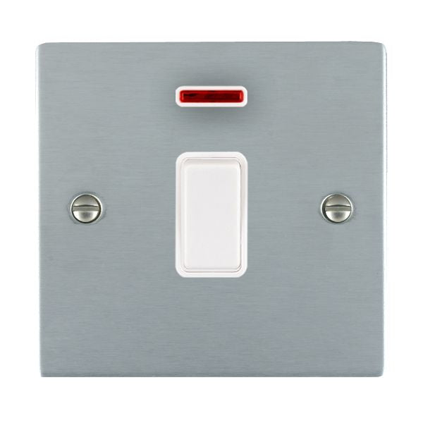 Hamilton 86DPNWH-W - Sher SC 1g 20AX DP Rkr + Neon WH/WH