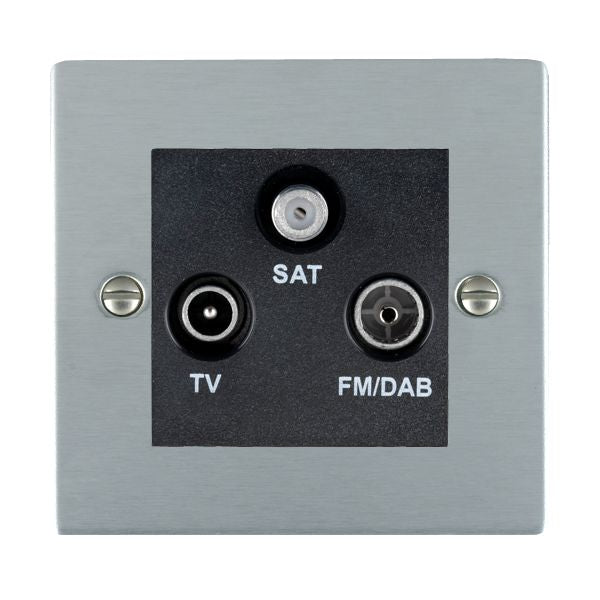 Hamilton 86DTRIDB - Sher SC Non-Isolat DAB TV+FM+SAT BL