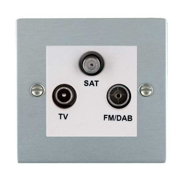 Hamilton 86DTRIDW - Sher SC Non-Isolat DAB TV+FM+SAT WH