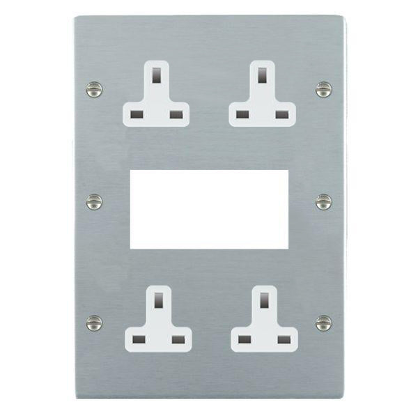 Hamilton 86MED2W - Sher SC EURO4 aperture+4 X13A Un-Skt WH