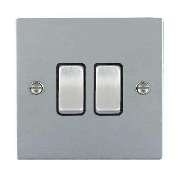 Hamilton 86R22SC-B - Sher SC 2g 10AX 2 Way Rkr SC/BL