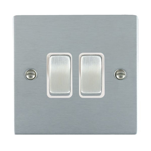 Hamilton 86R22SC-W - Sher SC 2g 10AX 2 Way Rkr SC/WH