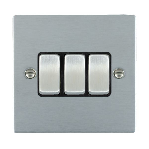 Hamilton 86R23SC-B - Sher SC 3g 10AX 2 Way Rkr SC/BL