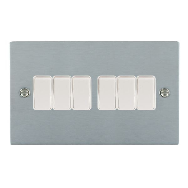 Hamilton 86R26WH-W - Sher SC 6g 10AX 2 Way Rkr WH/WH