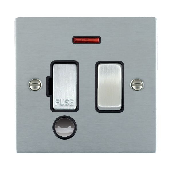 Hamilton 86SPNCSC-B - Sher SC 13A DP Fuse SP+N+CO SC/BL