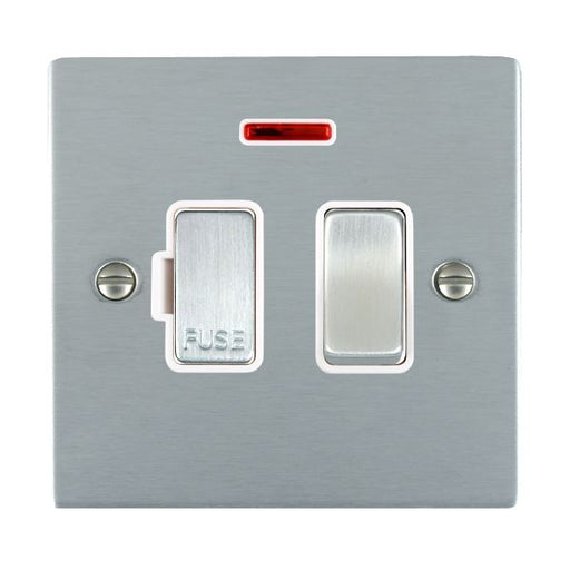 Hamilton 86SPNSC-W - Sher SC 13A DP Fused Spur+N SC/WH