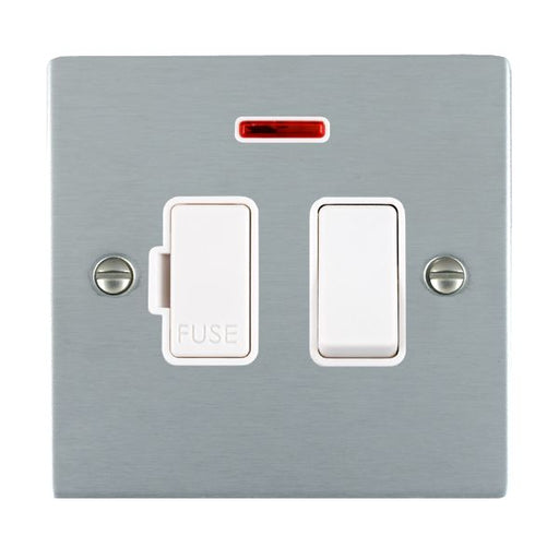 Hamilton 86SPNWH-W - Sher SC 13A DP Fused Spur+N WH/WH