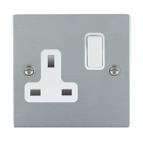 Hamilton 86SS1WH-W - Sher SC 1g 13A DP Swt Skt WH/WH